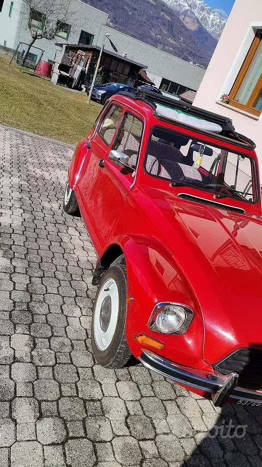 Usata Citroën Dyane 1980 Rosso Utilitaria