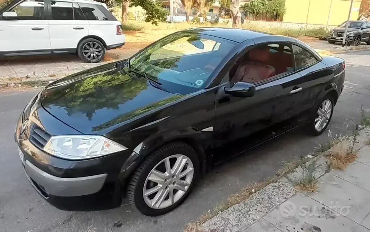 Usata Renault Mégane Cabriolet Authentique 130 CV (95 kW) 2005 Nero Cabrio