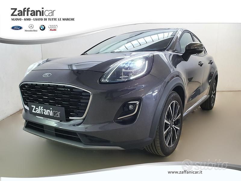 Usata Ford Puma S 125 CV (91 kW) 2021 Grigio scuro metallizzato SUV