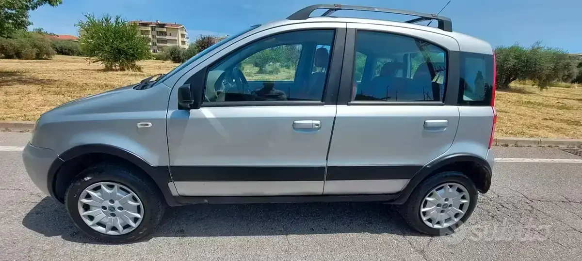 Usado Fiat Panda 4x4 Climbing 54 CV (39 kW) 2006 Gris Utilitario