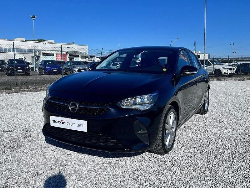 Usata Opel Corsa Edition 75 CV (55 kW) 2020 Nero Berlina