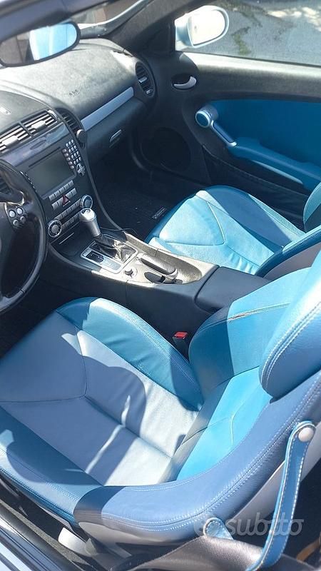 Usata Mercedes SLK200 163 CV (119 kW) 2006 Grigio Cabrio