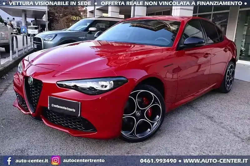 Usata Alfa Romeo Giulia Competizione 280 CV (205 kW) 2023 Rosso Berlina