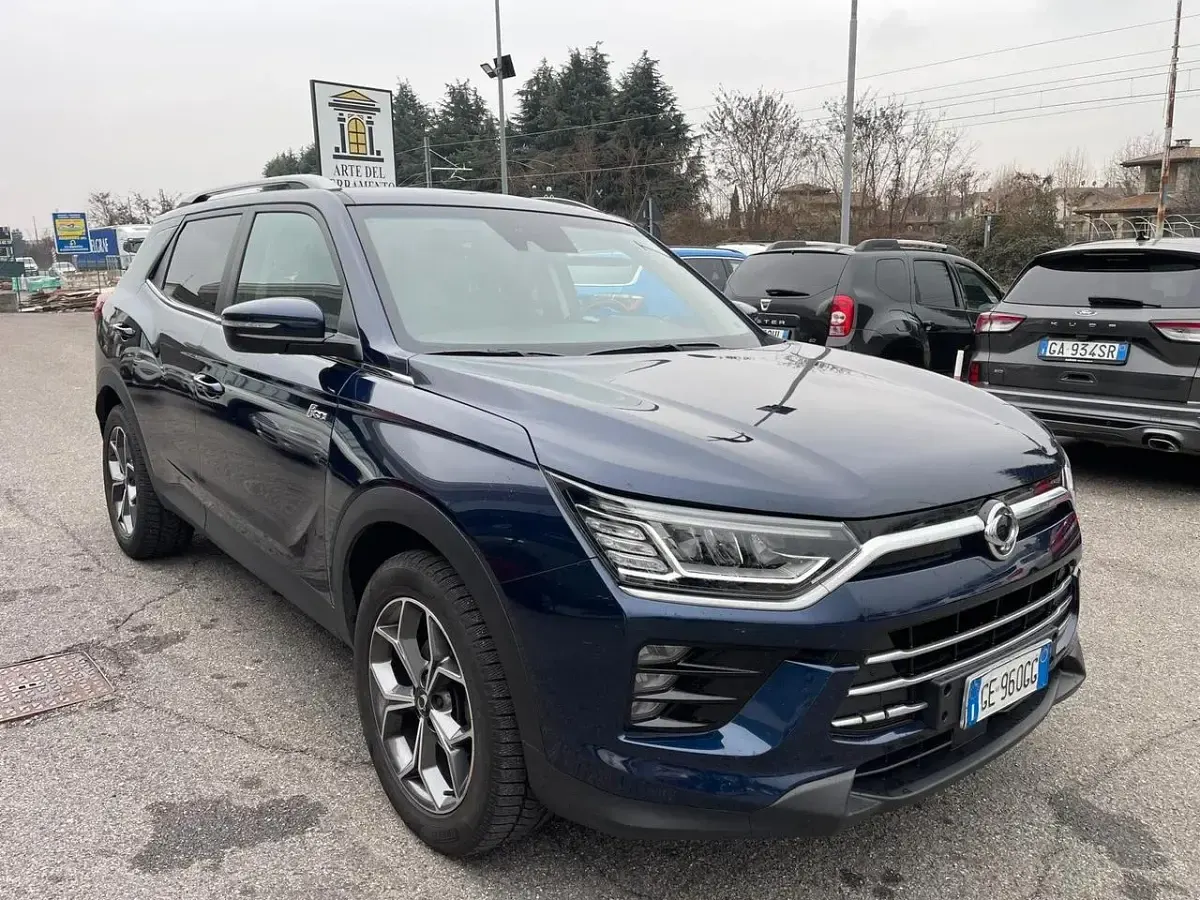 Usata SsangYong Korando 163 CV (119 kW) 2021 Blu SUV
