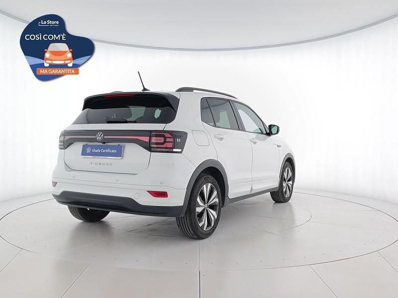 Usata VW T-Cross Style 95 CV (69 kW) 2023 Bianco SUV