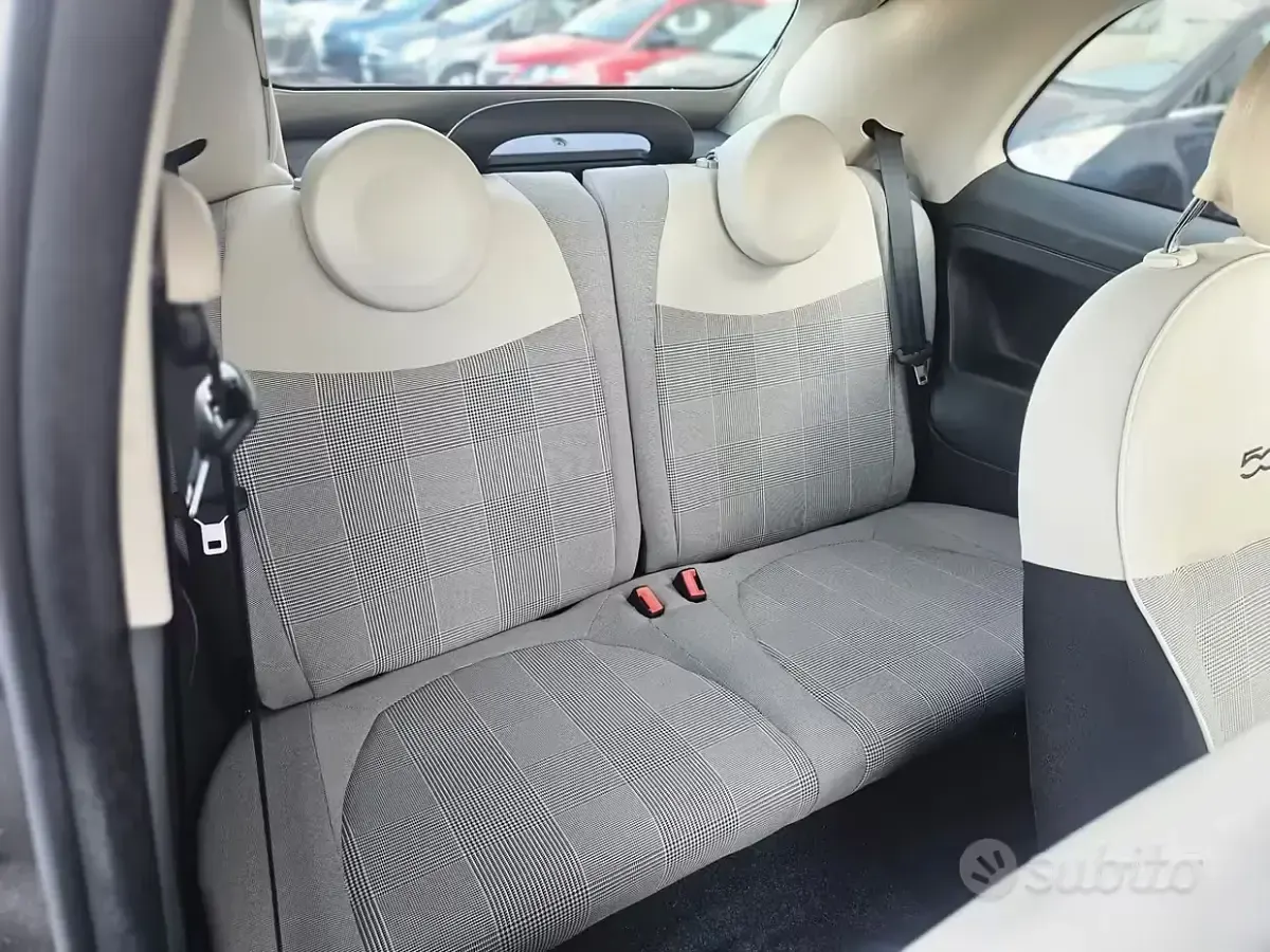 Usata Fiat 500C Lounge 69 CV (50 kW) 2015 Grigio Cabrio