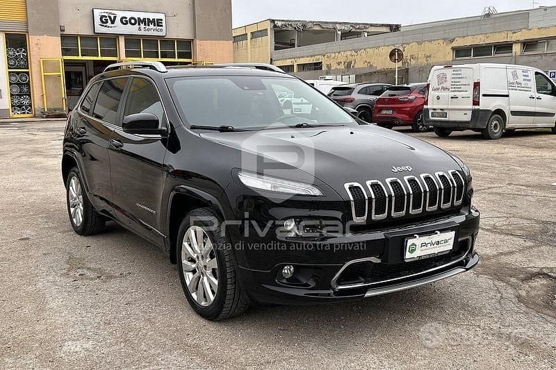 Usata Jeep Cherokee Overland 200 CV (147 kW) 2017 Nero SUV