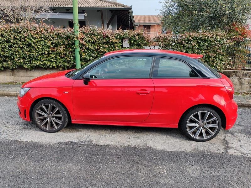 Usata Audi A1 2014 Rosso Utilitaria