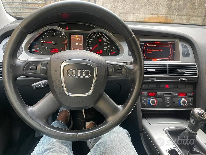 Usata Audi A6 180 CV (132 kW) 2007 Nero Station wagon