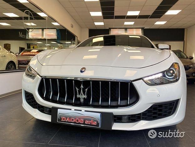 Usata Maserati Ghibli GranLusso 275 CV (202 kW) 2017 Bianco Berlina