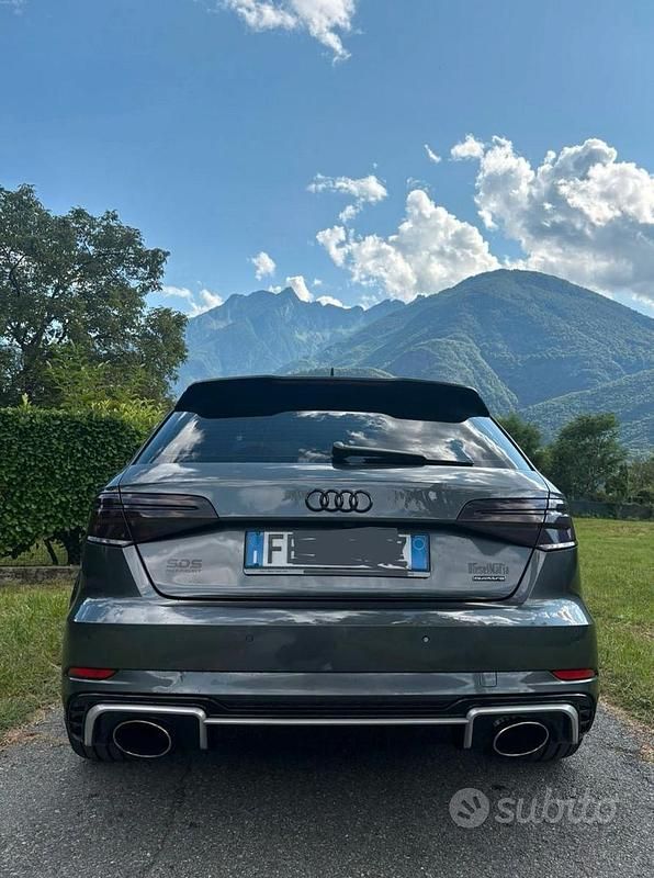 Usata Audi A3 S-Line 184 CV (135 kW) 2016 Grigio Berlina