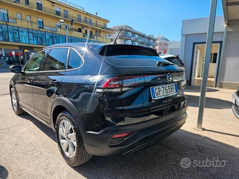 Usata VW Taigo Life 110 CV (80 kW) 2023 Nero SUV