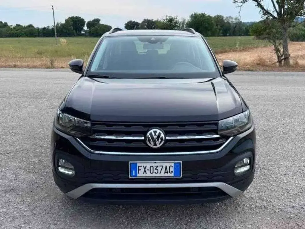 Usata VW T-Cross Style 95 CV (69 kW) 2019 Nero SUV