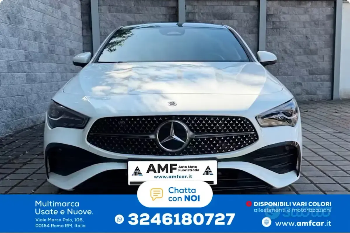 Usata Mercedes CLA200 Premium Plus 421 CV (309 kW) 2025 Bianco Station wagon