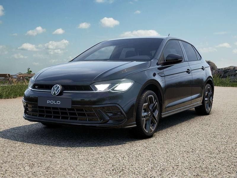 Nouvelle VW Polo R-line Plus 95 ch (69 kW) 2025 Noir Citadine