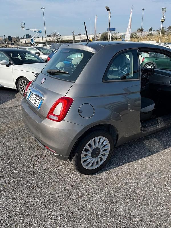 Usata Fiat 500 Lounge 69 CV (50 kW) 2018 Grigio Berlina