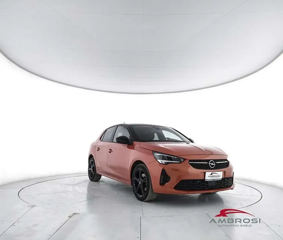 Usata Opel Corsa S 131 CV (96 kW) 2022 Arancione Utilitaria