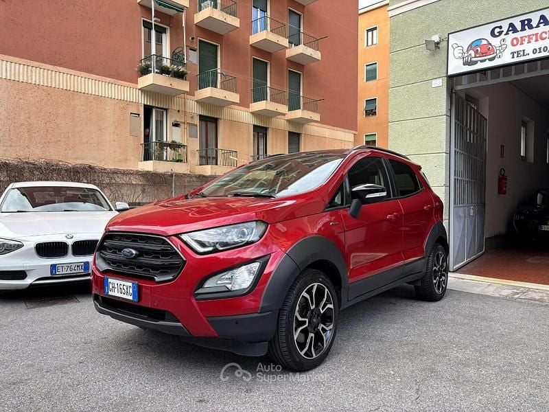 Usata Ford Ecosport Active 125 CV (91 kW) 2022 Rosso SUV