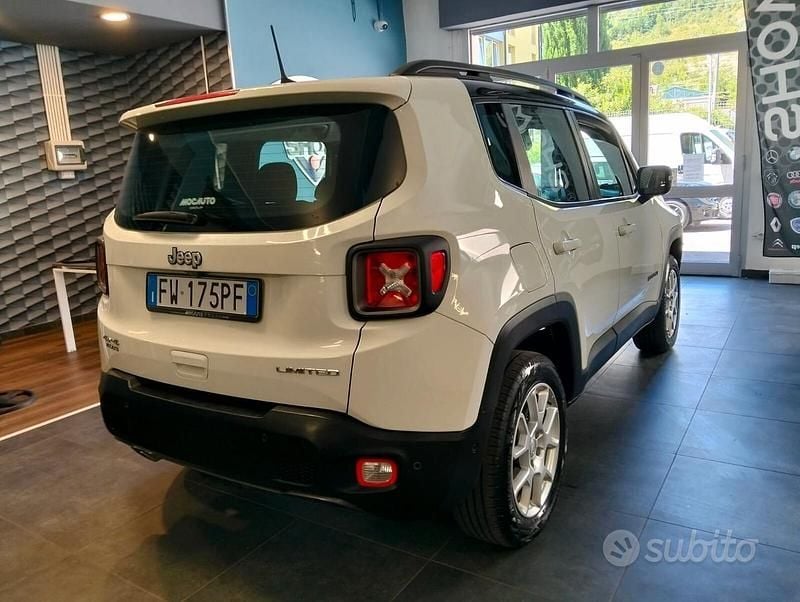 Usata Jeep Renegade Limited 140 CV (102 kW) 2019 Bianco SUV