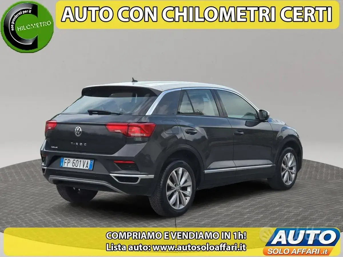 Usata VW T-Roc Style 116 CV (85 kW) 2018 Grigio SUV