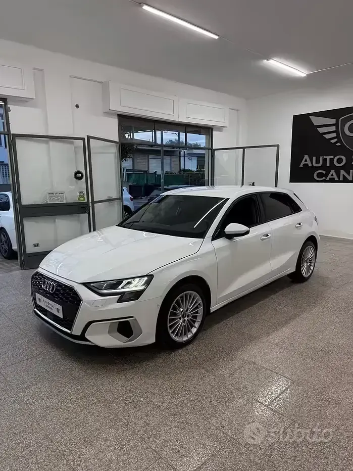 Usata Audi A3 116 CV (85 kW) 2023 Bianco Berlina