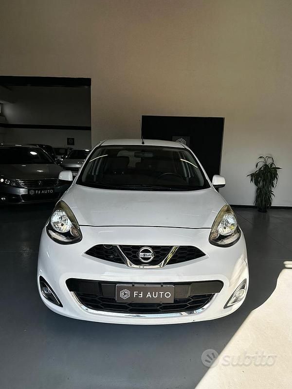 Usata Nissan Micra Acenta 80 CV (58 kW) 2016 Bianco Utilitaria