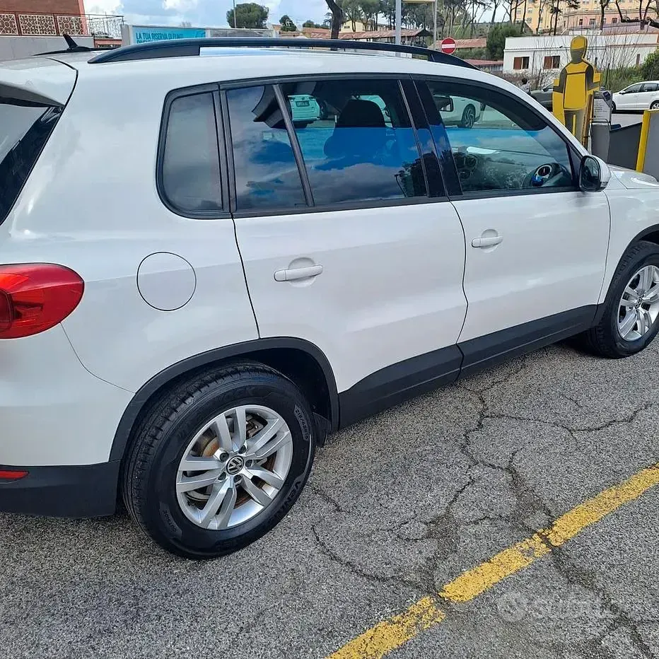 Usata VW Tiguan 110 CV (80 kW) 2012 Bianco SUV
