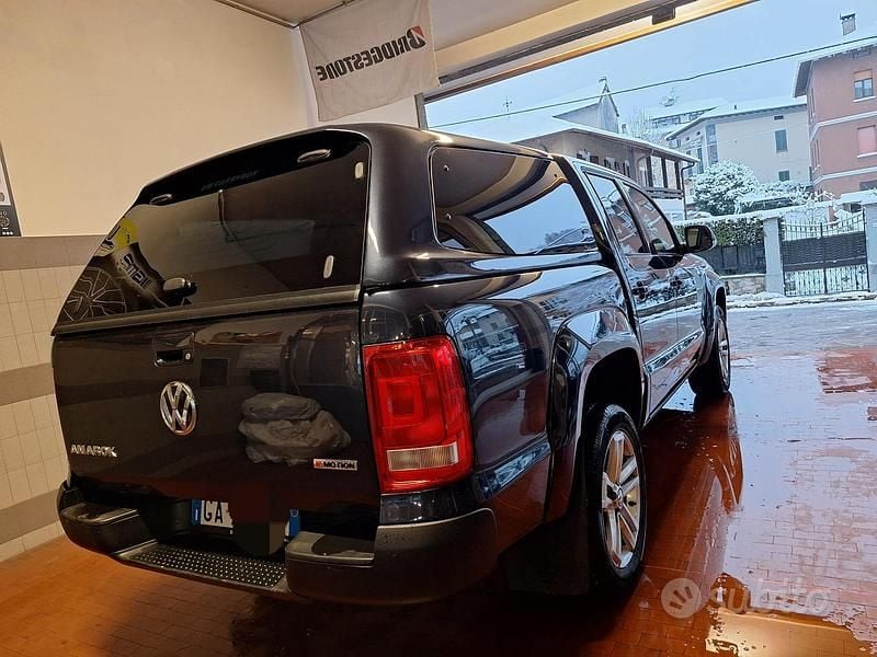 Begagnad VW Amarok 2020 Blå Pickup