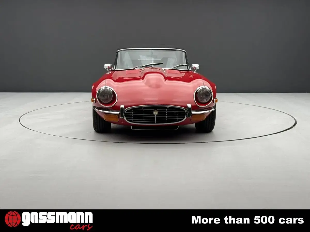Usata Jaguar E-Type 276 CV (202 kW) 1973 Rosso Cabrio