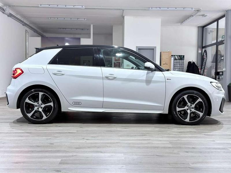Usata Audi A1 Sportback S-Line 200 CV (147 kW) 2019 Bianco ghiaccio  nero mito Utilitaria