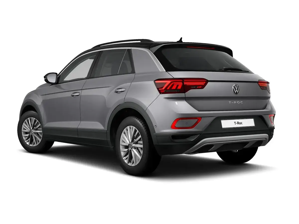 Usata VW T-Roc Life 110 CV (80 kW) 2023 Indium grey metallizzato nero SUV
