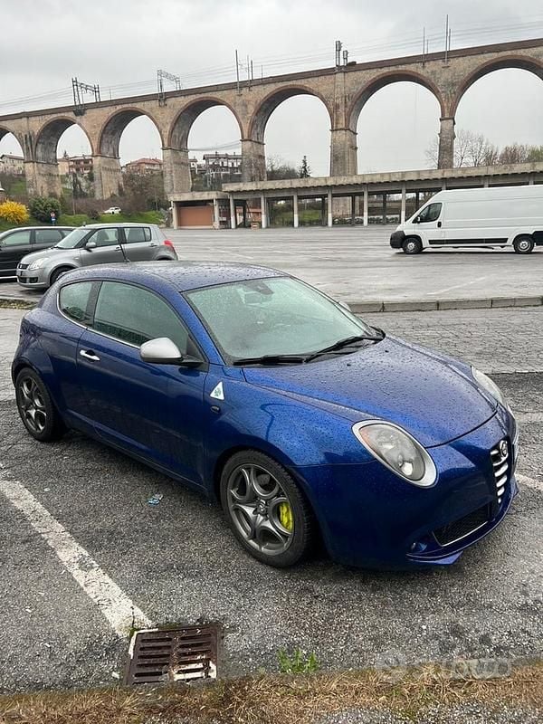 Usata Alfa Romeo MiTo Quadrifoglio 170 CV (125 kW) 2010 Blu Utilitaria