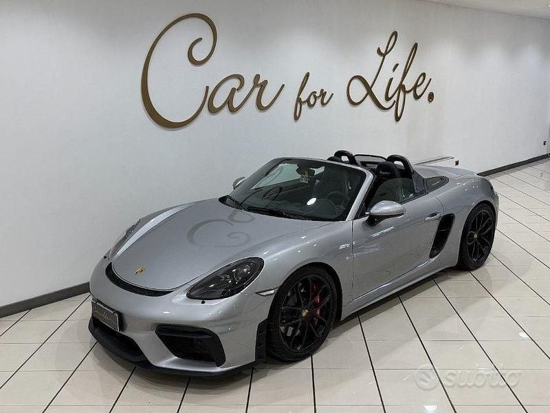 Usata Porsche 718 Spyder 420 CV (308 kW) 2023 Grigio Cabrio