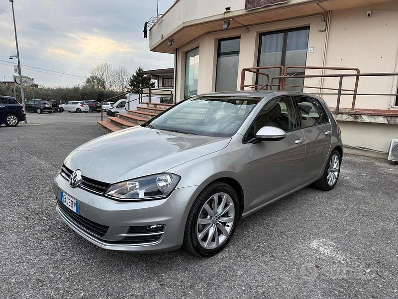Usata VW Golf VII Highline 110 CV (80 kW) 2014 Grigio Berlina