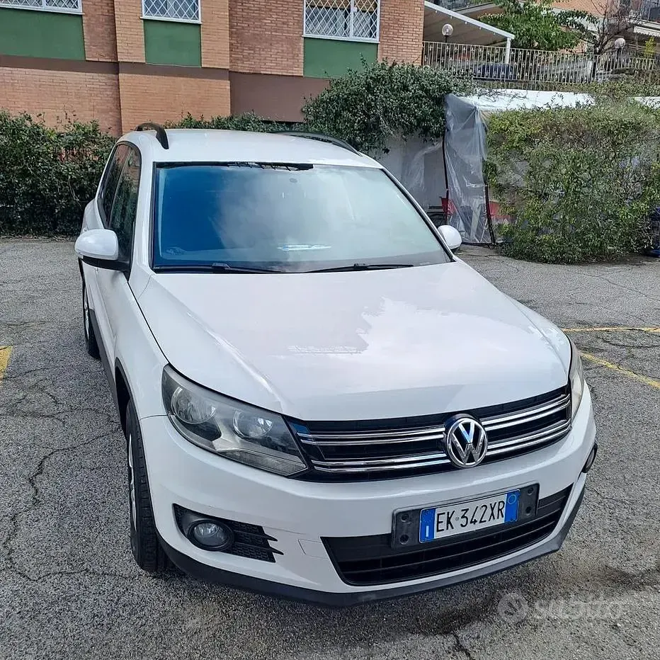 Usata VW Tiguan 110 CV (80 kW) 2012 Bianco SUV