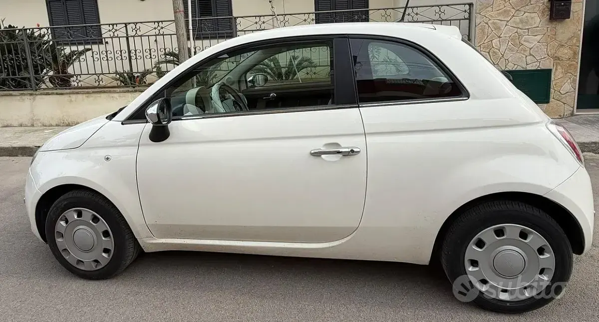 Usata Fiat 500 69 CV (50 kW) 2013 Bianco Berlina