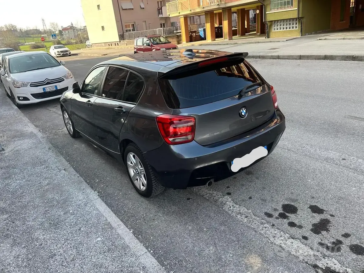 Usata BMW 118 M Sport 143 CV (105 kW) 2013 Blu Utilitaria