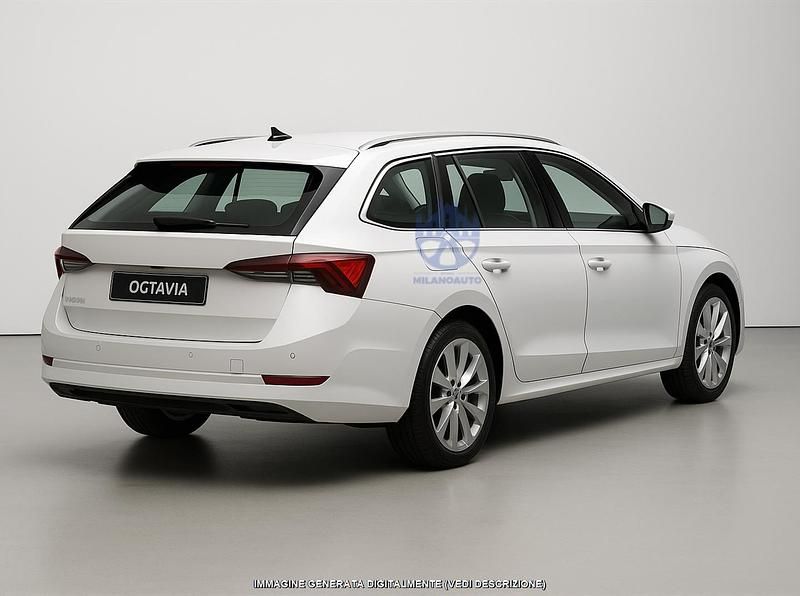 Usata Skoda Octavia Style 204 CV (150 kW) 2022 Bianco Station wagon