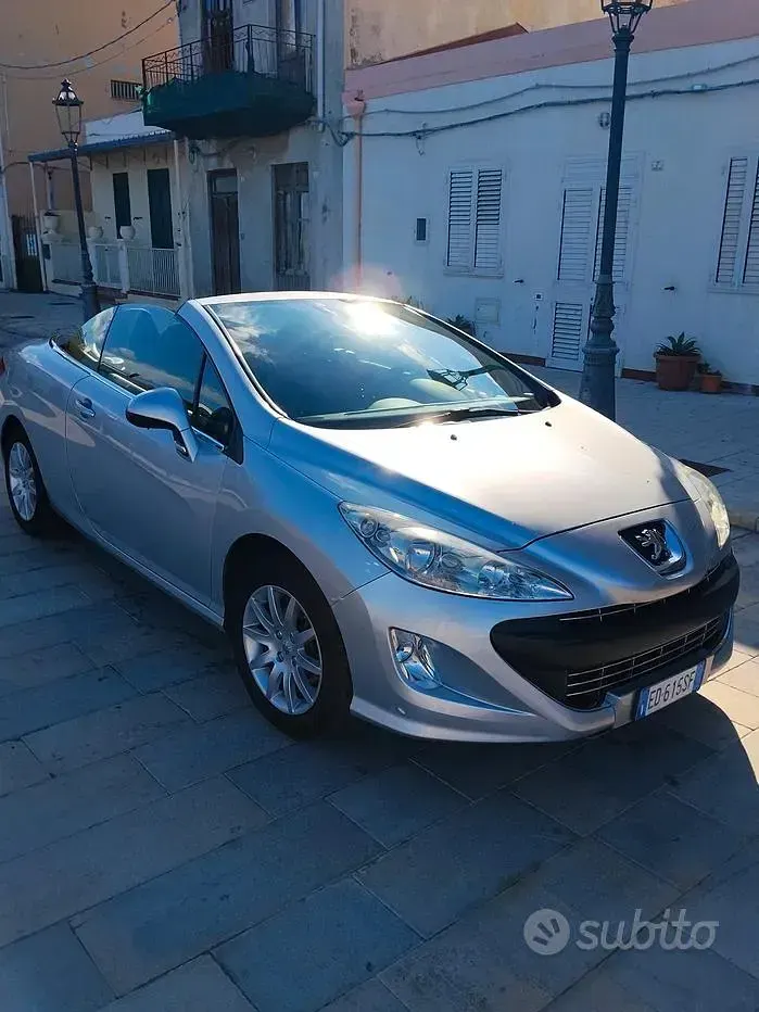 Usata Peugeot 308 CC 112 CV (82 kW) 2010 Grigio Cabrio