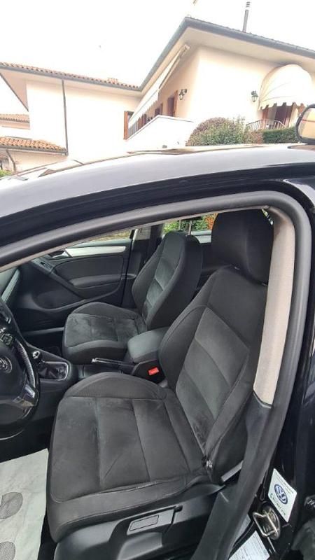 Usata VW Golf VI Highline 110 CV (80 kW) 2009 Nero Utilitaria