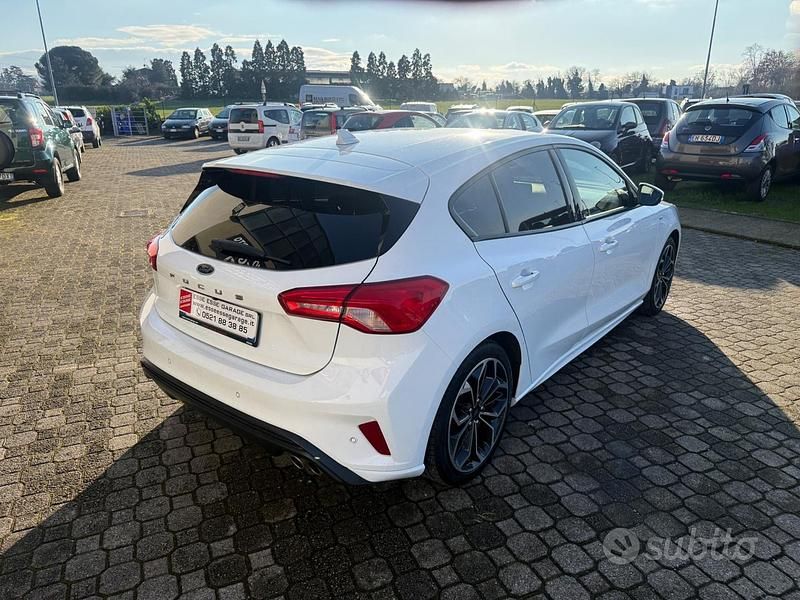 Usata Ford Focus ST-Line 125 CV (91 kW) 2019 Bianco Berlina