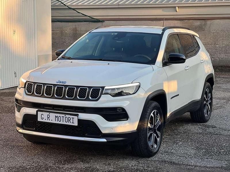 Bianco Usata 2022 Jeep Compass Limited SUV | 18.990 € (Ottimo prezzo) - Immagine 1/4