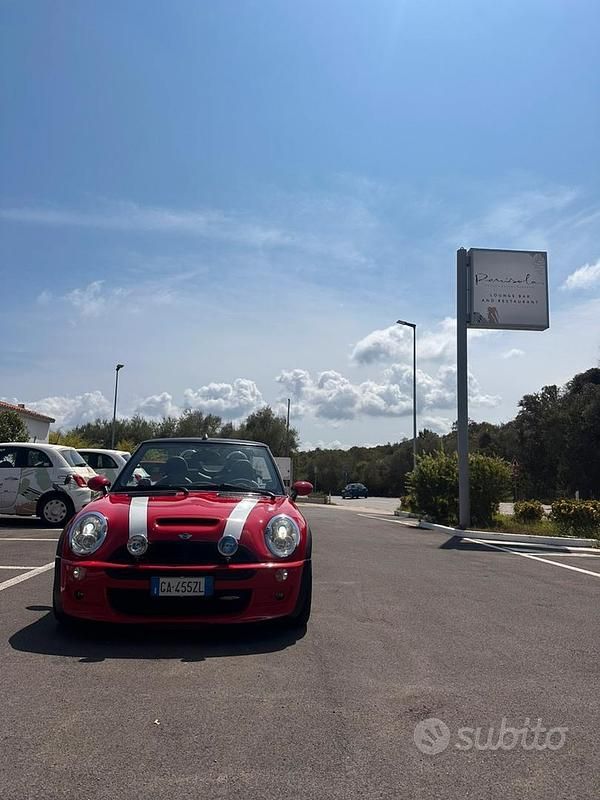 Rosso Usata 2007 Mini Cooper S Cabriolet Cabrio | 11.000 € - Immagine 1/4