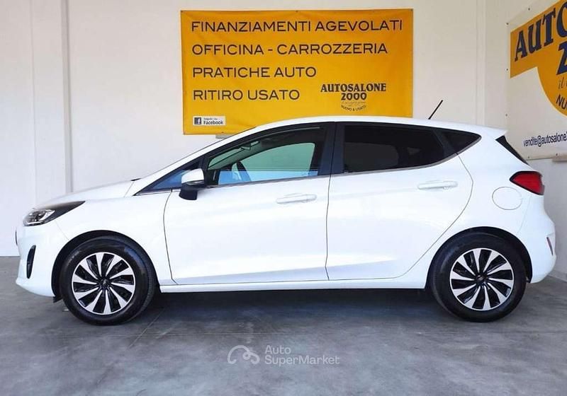 Usata Ford Fiesta Titanium 75 CV (55 kW) 2022 Bianco Utilitaria