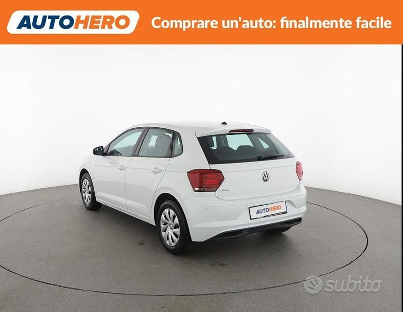 Usata VW Polo Trendline 80 CV (58 kW) 2018 Bianco Utilitaria
