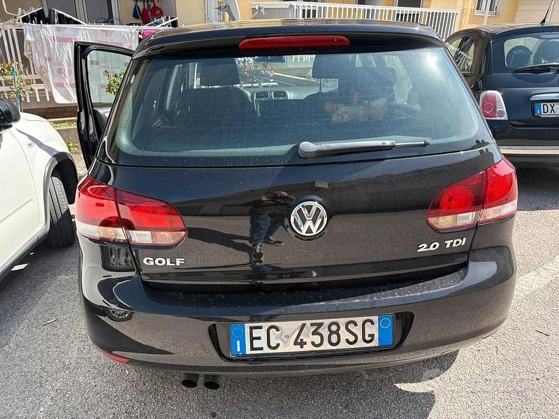 Usata VW Golf VI 140 CV (102 kW) 2011 Nero Utilitaria