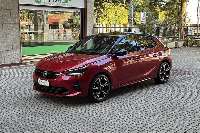 Rosso Usata 2020 Opel Corsa GS Line Tre volumi | 9000 € (Ottimo prezzo) - Immagine 1/3