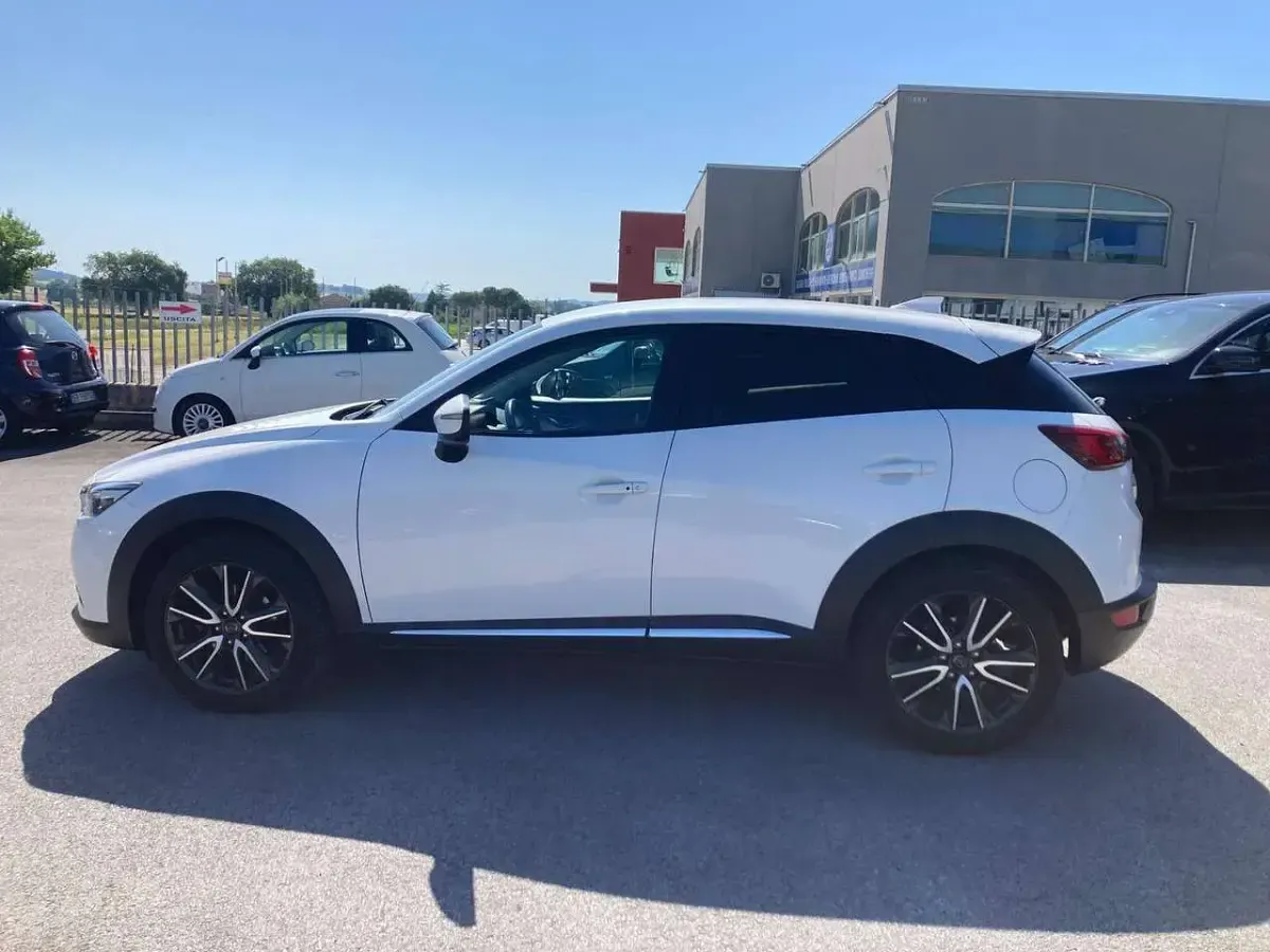 Usata Mazda CX-3 Exceed 105 CV (77 kW) 2016 Bianco perla SUV