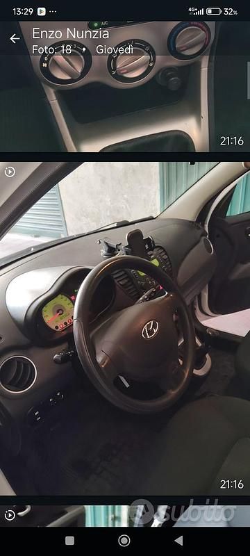 Usata Hyundai i10 2011 Bianco Utilitaria