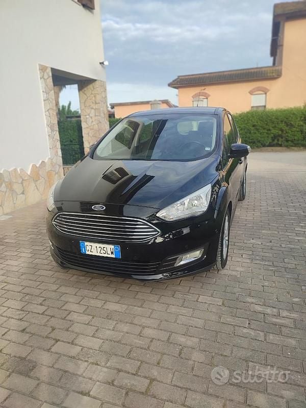 Usata Ford C-MAX 125 CV (91 kW) 2015 Nero Monovolume